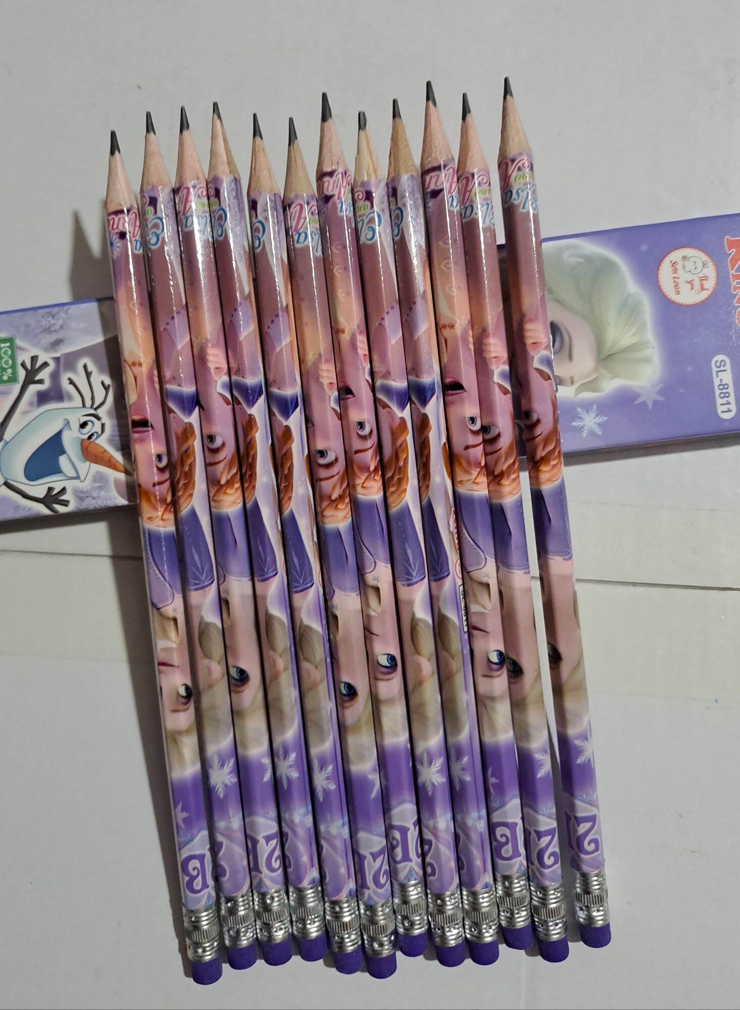 Bút chì gỗ King 2B (Hộp 10 cây)