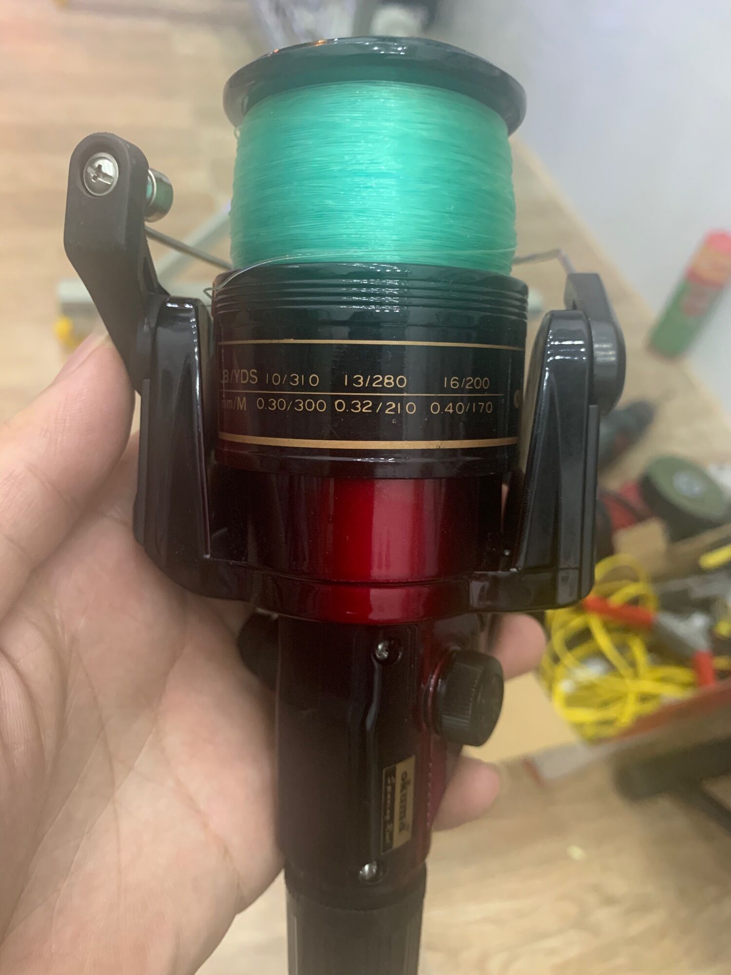 Máy câu okuma lc 6000