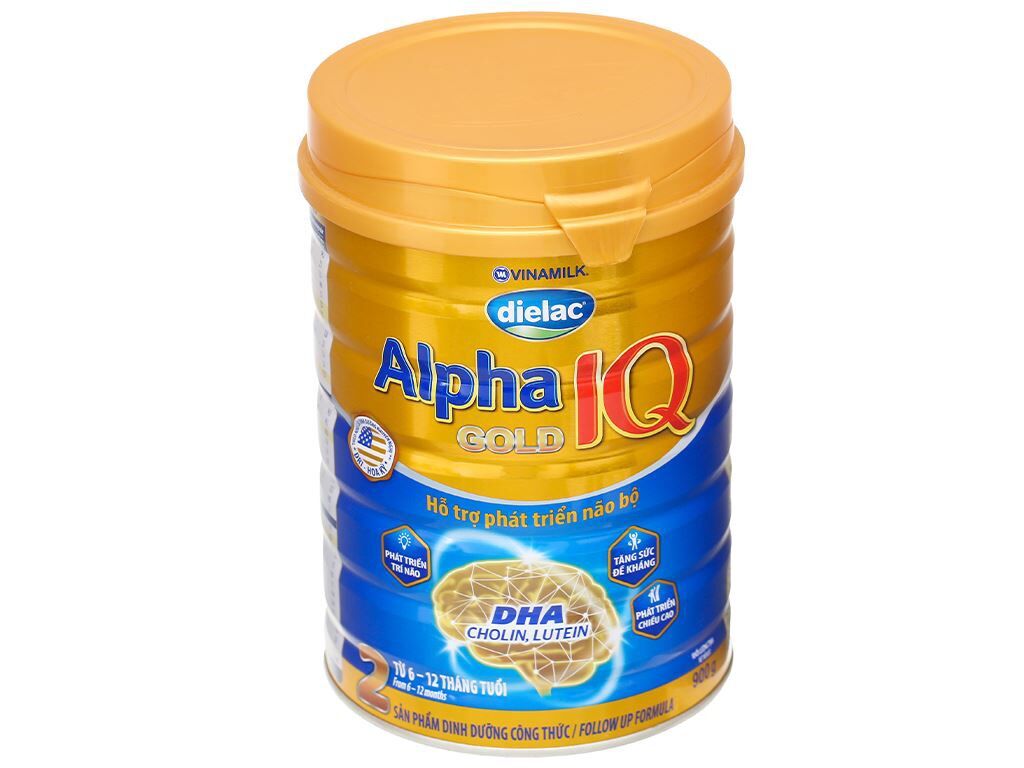 Sữa bột Vinamilk Anpha Gold 2 900g