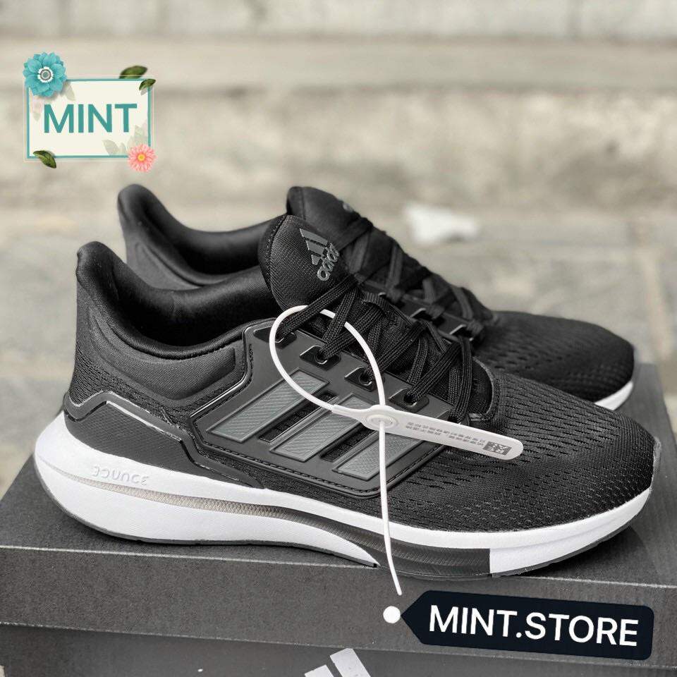 Giày thể thao EQ21 đen sọc trắng