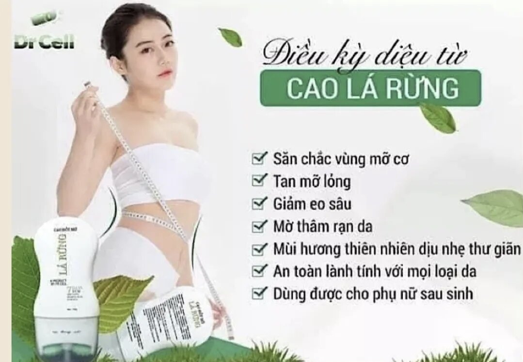 Cao lá Rừng đốt mỡ vòng 2 Dr cell chính hãng