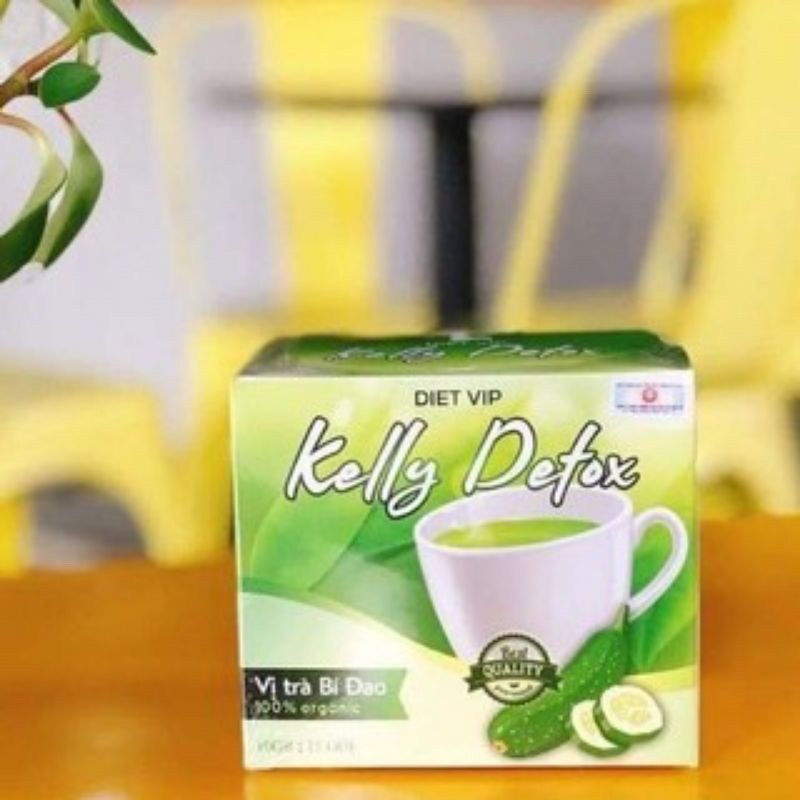 Trà bí đao Kelly detox hộp 15 gói