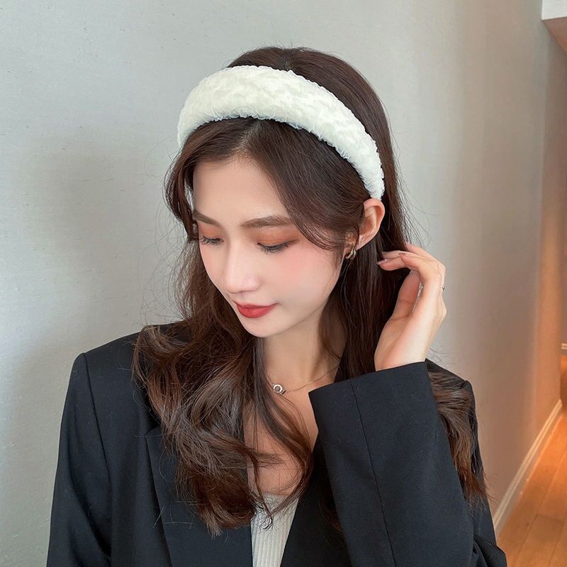 Bờm băng đô cài tóc cho nữ bản to nhiều màu