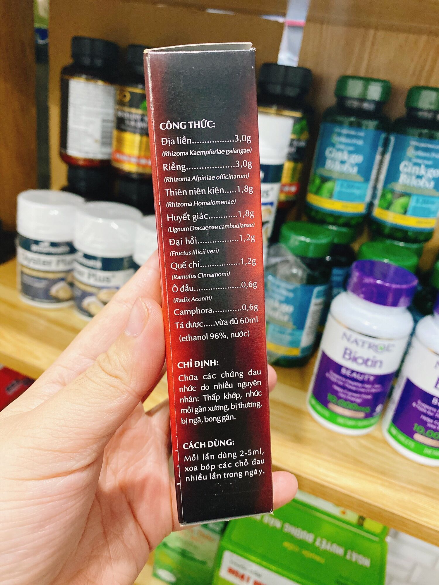 Cồn Xoa Bóp Thảo Dược OPC - Chai 60ml