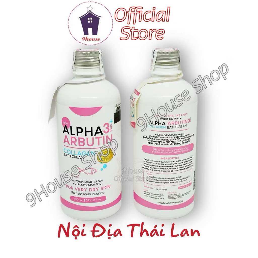 (350ml) 01 Chai Sữa Tắm Alpha Arbutin Thái Lan (8106)