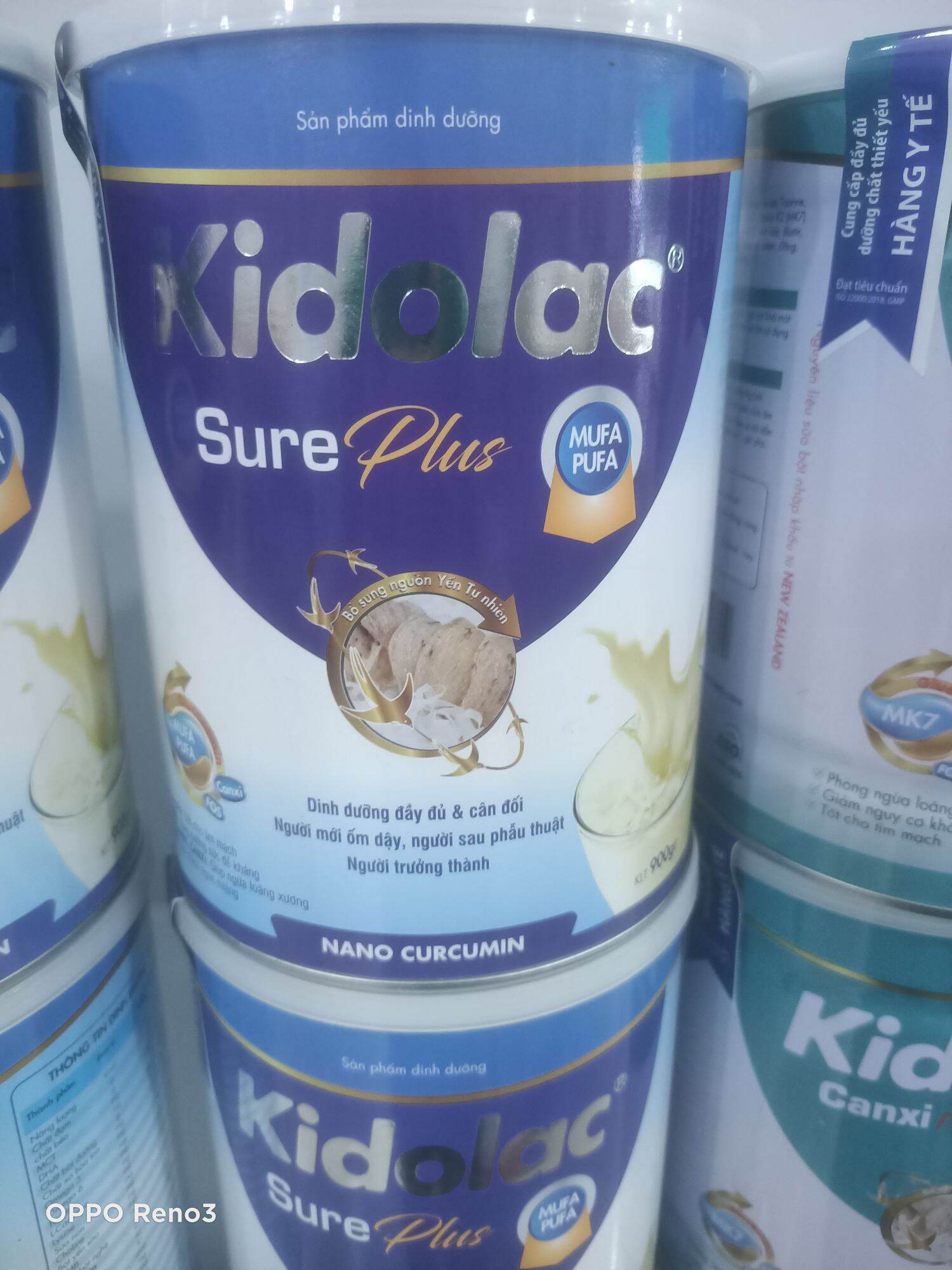 Sữa bột kidolac sure plus+