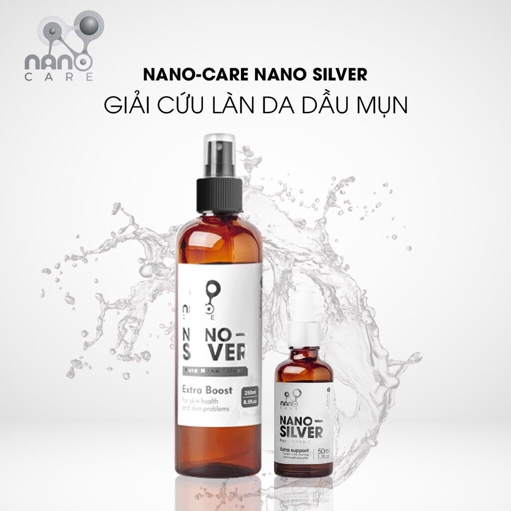 COMBO 2 chai Chăm sóc da Nano-Care Nano Silver 250ml.