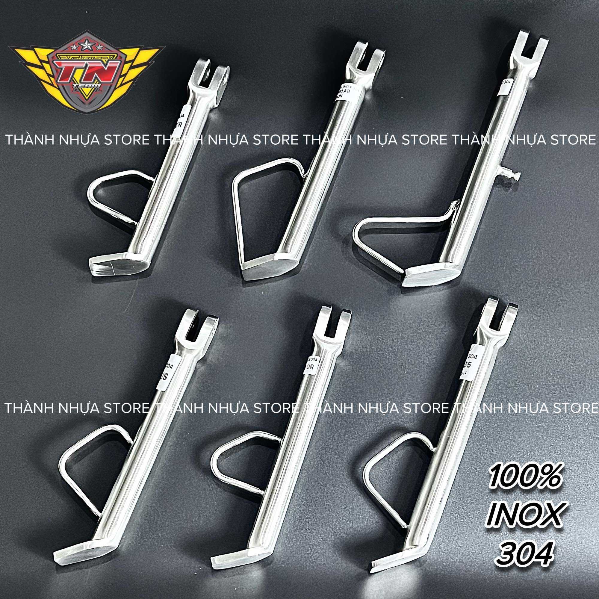 Chân chống inox - Chống nghiêng inox 304 Si/Wave/Ex/Win/Rai/Vario
