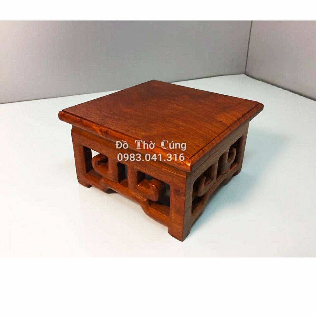 Kệ vuông , đế vuông, nhất cấp kê đồ thờ