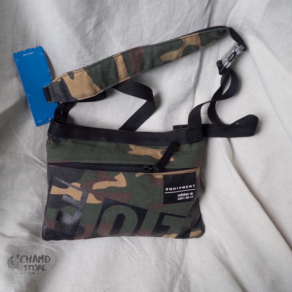 Túi Adidas Equipment EQT mini crossbody bag hình thật