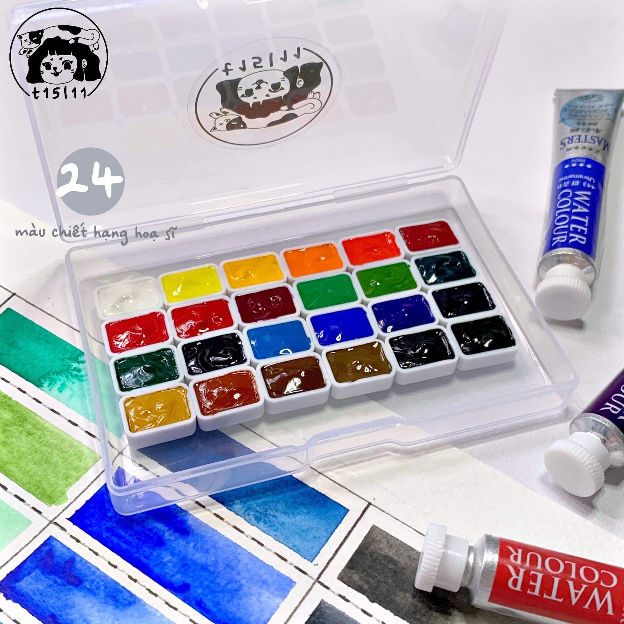 [t15l11] Marie's Master hạng hoạ sĩ 12/24 Pocket 0.6ml