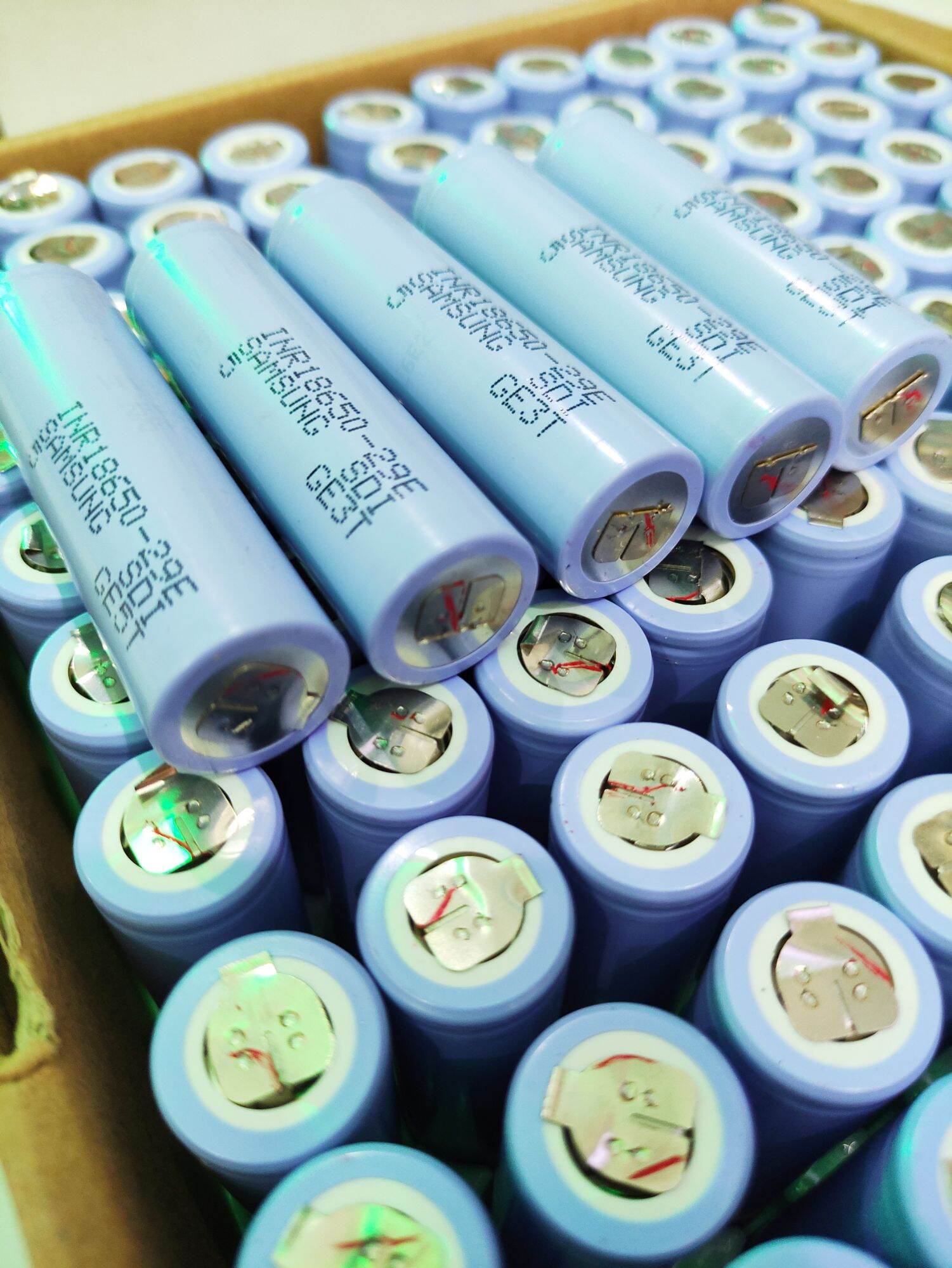 Combo 5 cell samsung 29E đúng lượng 2900mah tháo khối