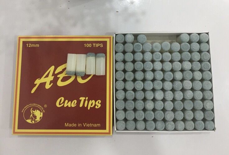Hộp 100 đầu cơ bida abc 12mm - 160k/ 100 cái