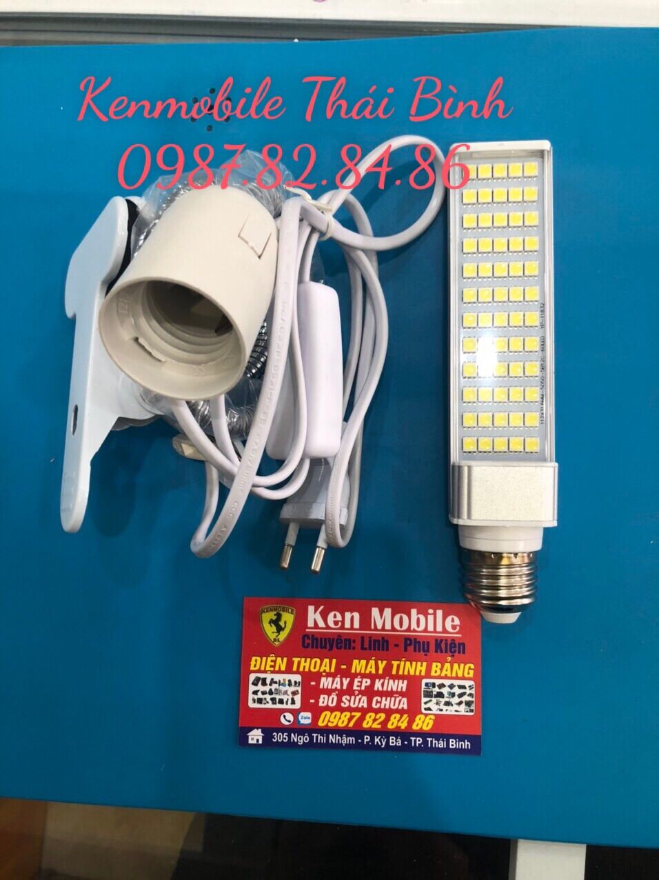 Đèn Kẹp Sửa Chữa Bóng Dài