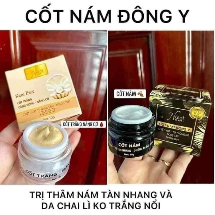 Bộ cốt nám đông y nicos beauty của thanh nhi