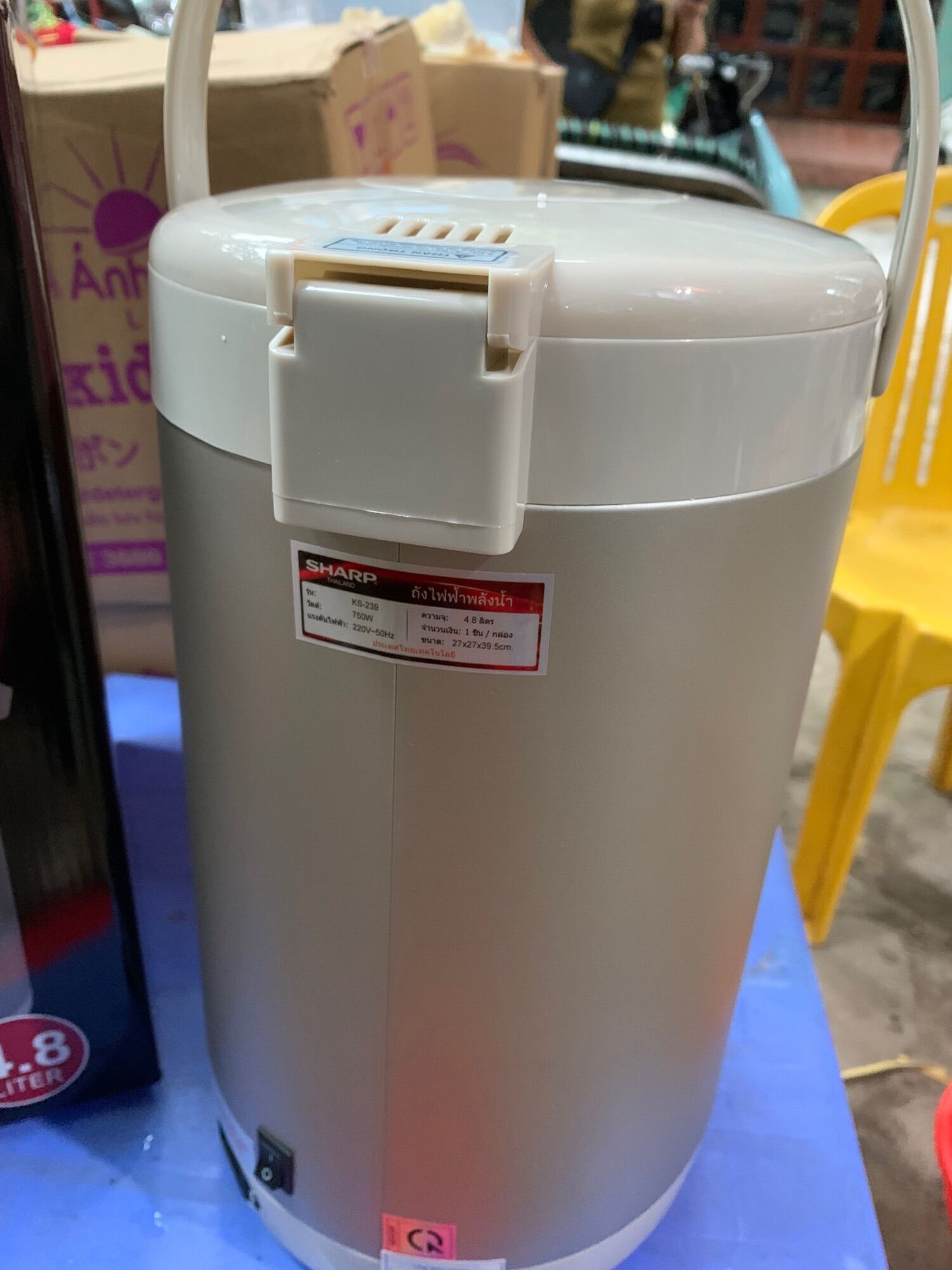 Phích điện sharp bình thuỷ điện công nghệ thái lan có bảo hành