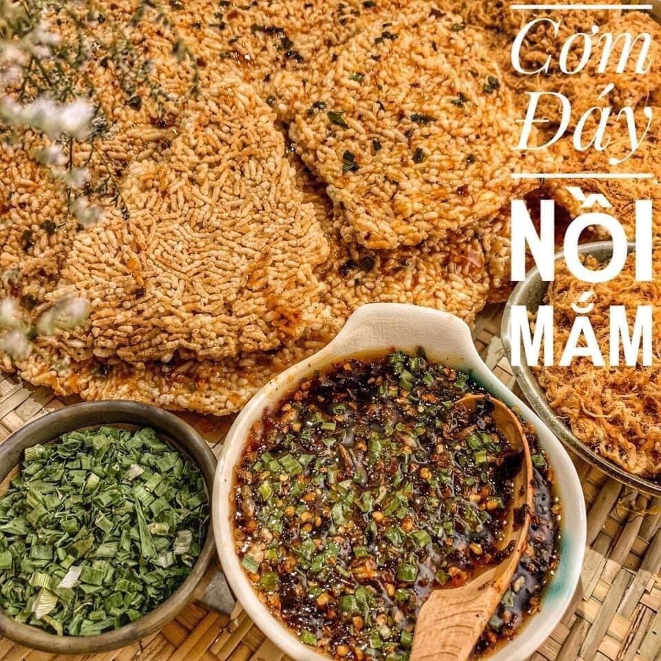 Cơm cháy đáy nồi mắm hành 500gr