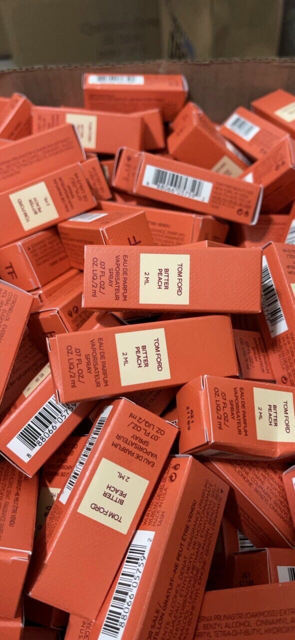 [ảnh thật] vial nước hoa tf bitter peach 2ml