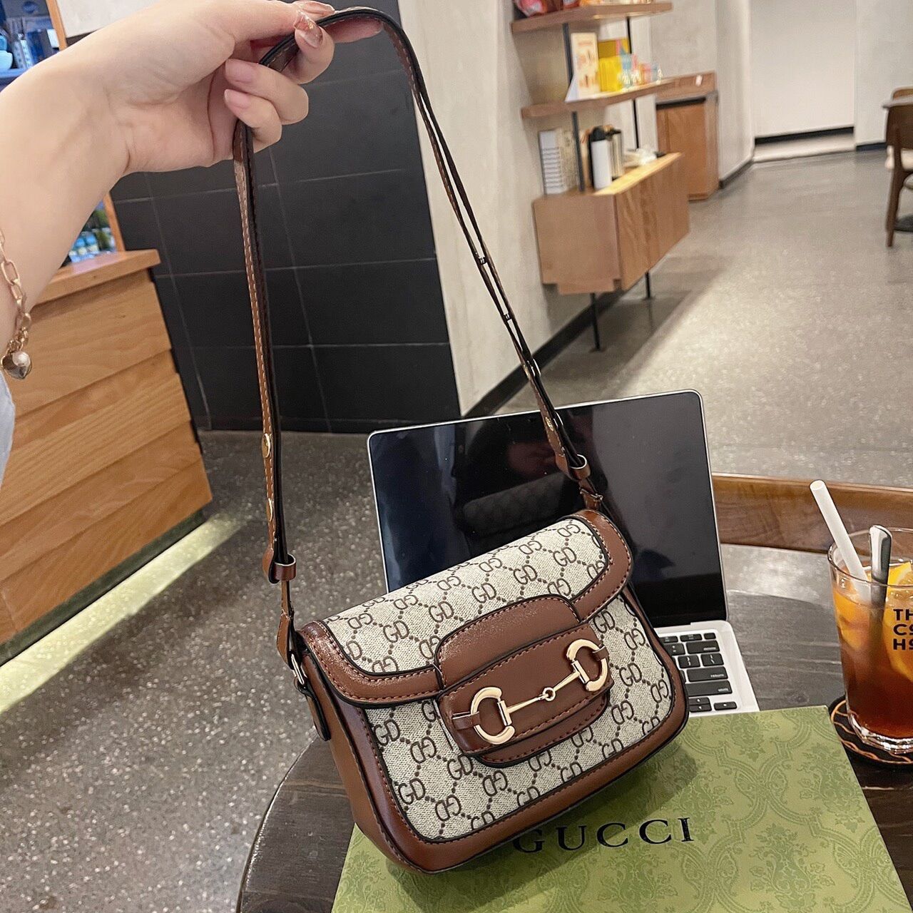 Túi xách nữ Đeo chéo hồ hà size 19cm