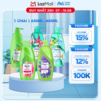 Dầu Gội REJOICE Siêu Mềm Mượt Sạch Gàu 3IN1/ Ngăn Rụng Tóc/ Hoa Hồng/ Hoa Mẫu Đơn/ Hoa Hồng JeJu/ Lavender Chai 630ML