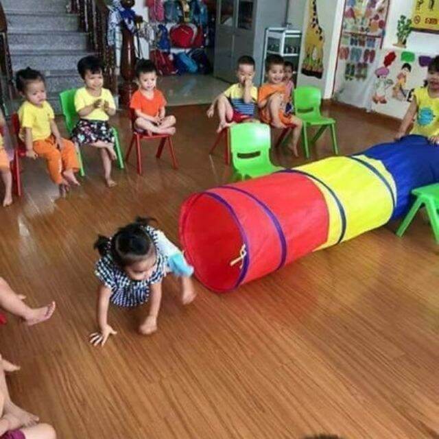 Ống chui 2 đầu - trò chơi chui ống cho trẻ