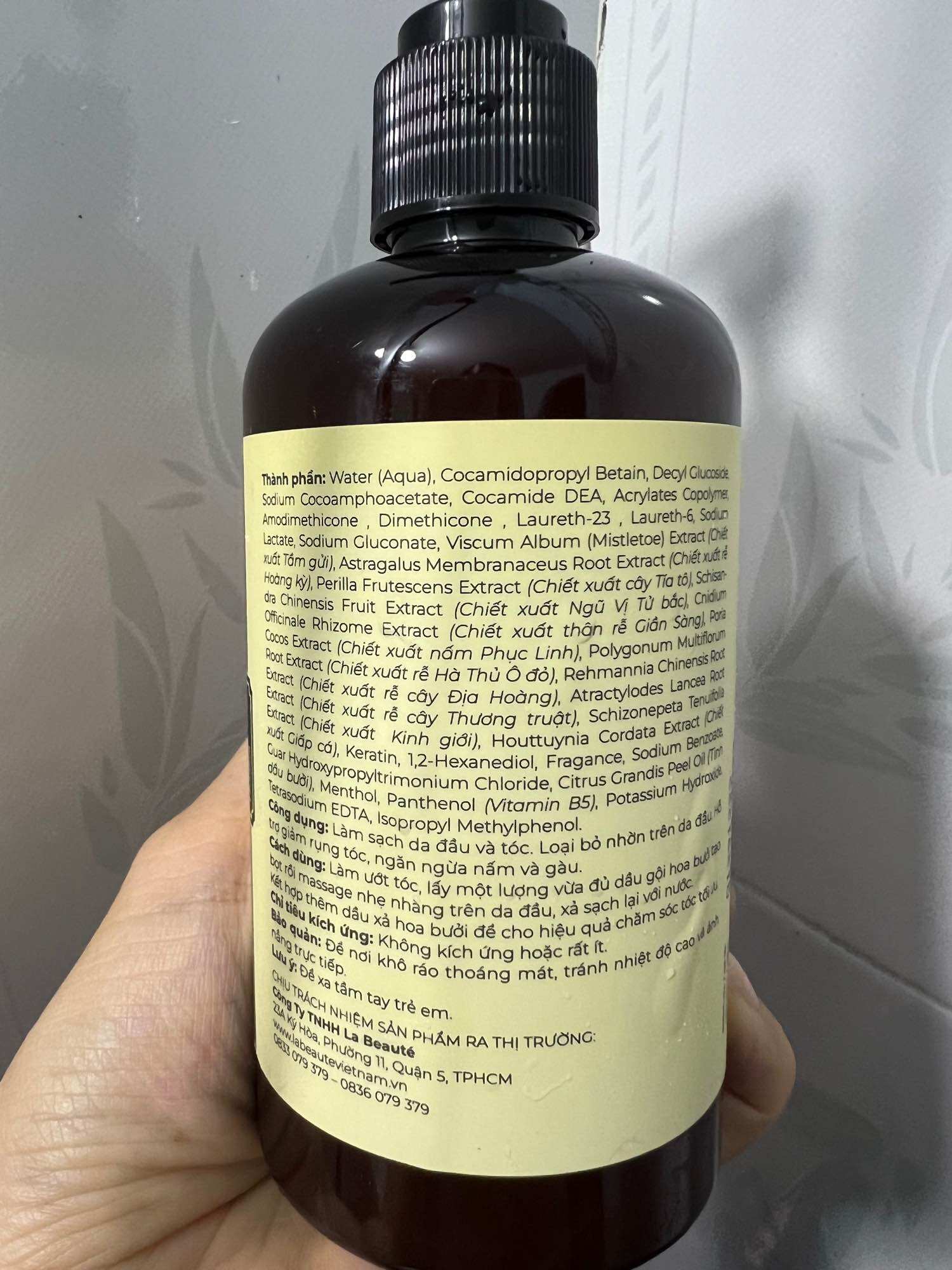 Dầu gội bưởi La beauty-250ml