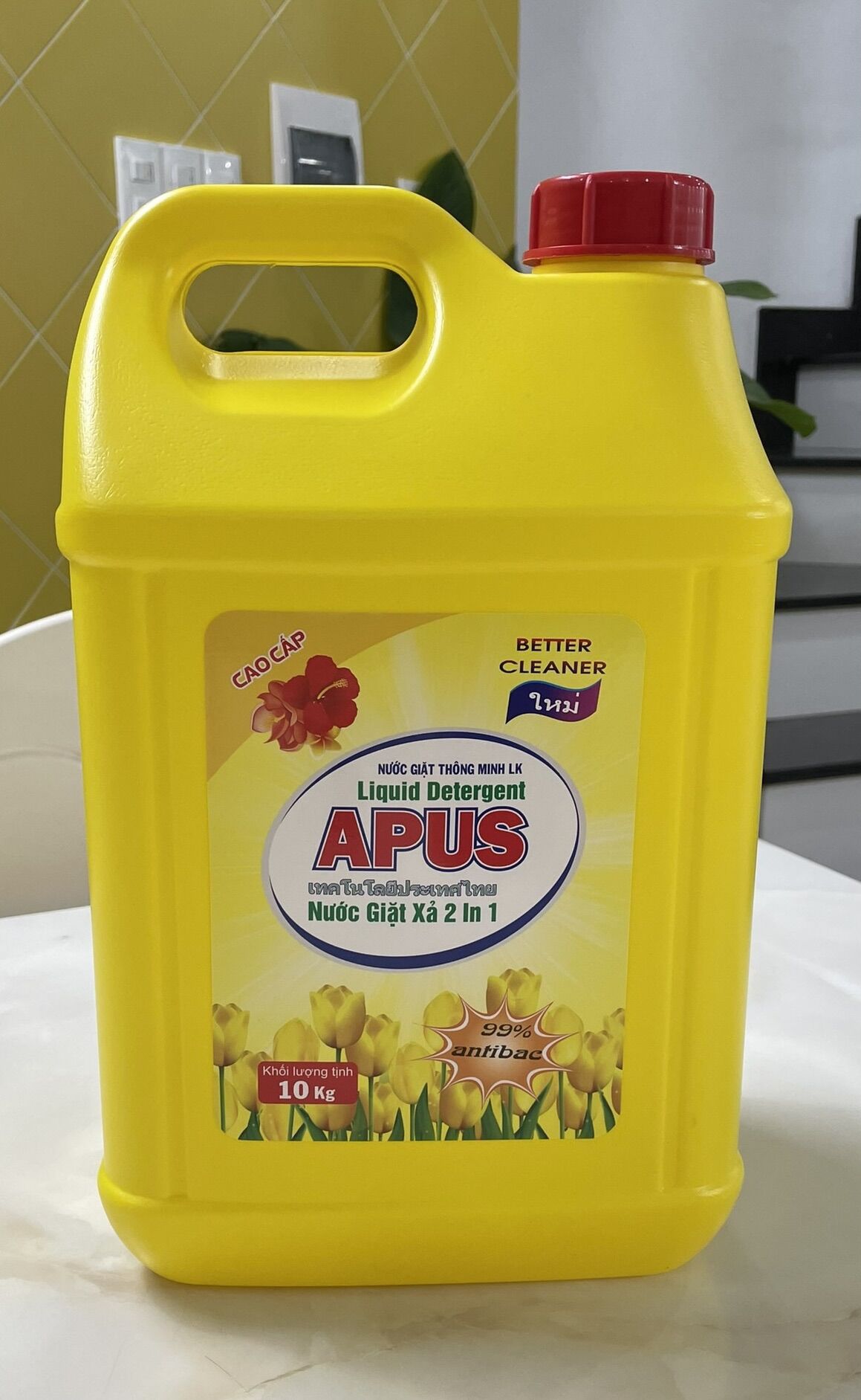 Nước giặt cao cấp apus - 10kg siêu tiết kiệm 👍