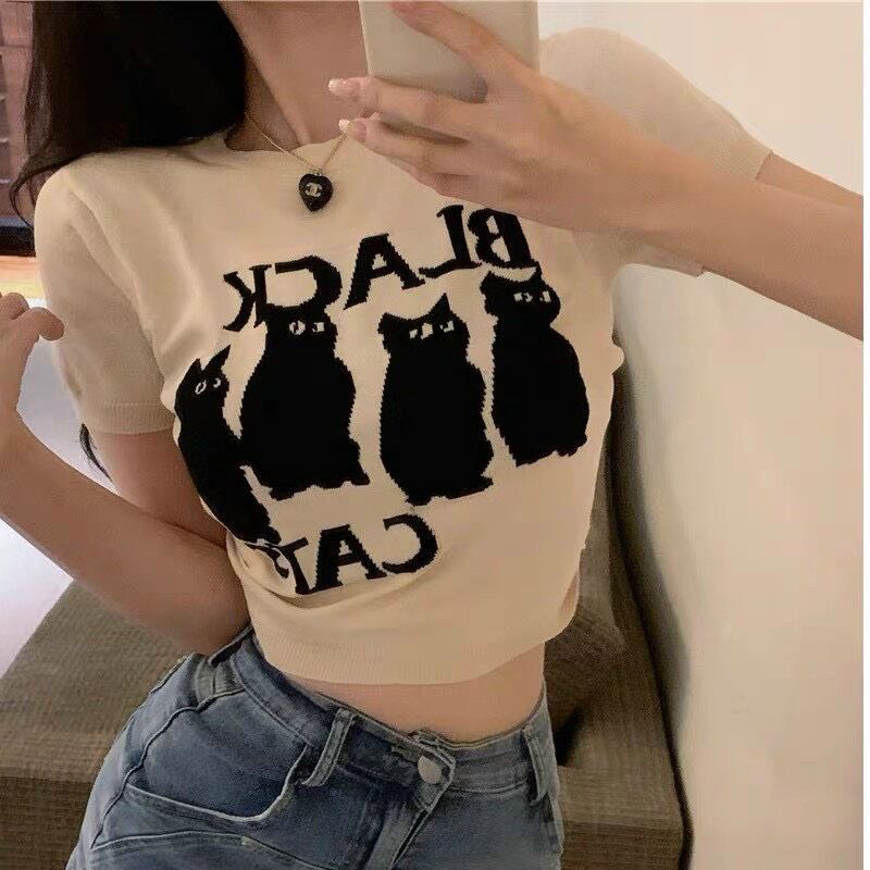 [[BCM2]] ÁO CROPTOP MÈO CỰC XỊN BOONG STORE