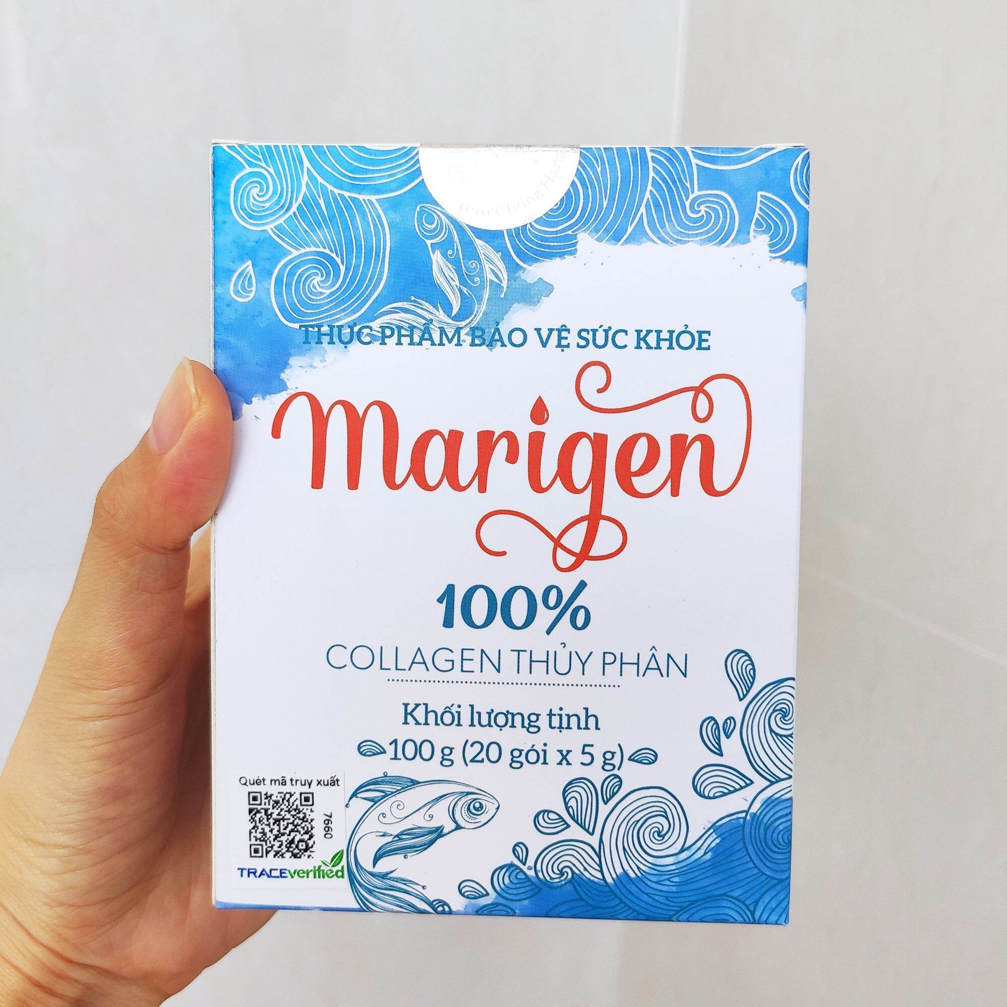 Collagen Marigen 100gram nguyên chất