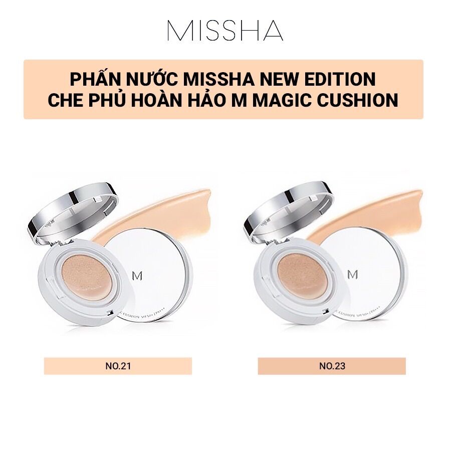 Phấn nước Missha M Magic Cushion SPF 50+ PA+++