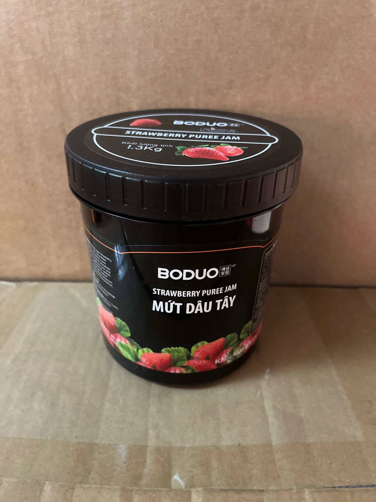 MỨT DÂU TÂY BODUO 1,3kg