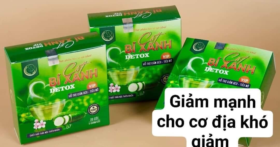 Giảm cân cốt bí xanh