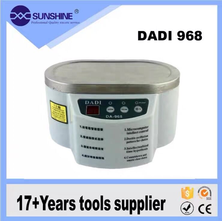 Máy siêu âm làm sạch trang sức, kính mắt, đồng hồ bằng sóng siêu âm 2 mức công suất 30w-50w NI500