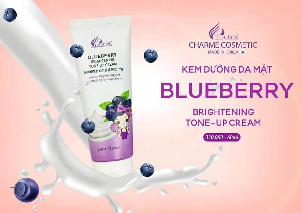 Kem Face Dưỡng Trắng Hồng Blueberry 60Ml