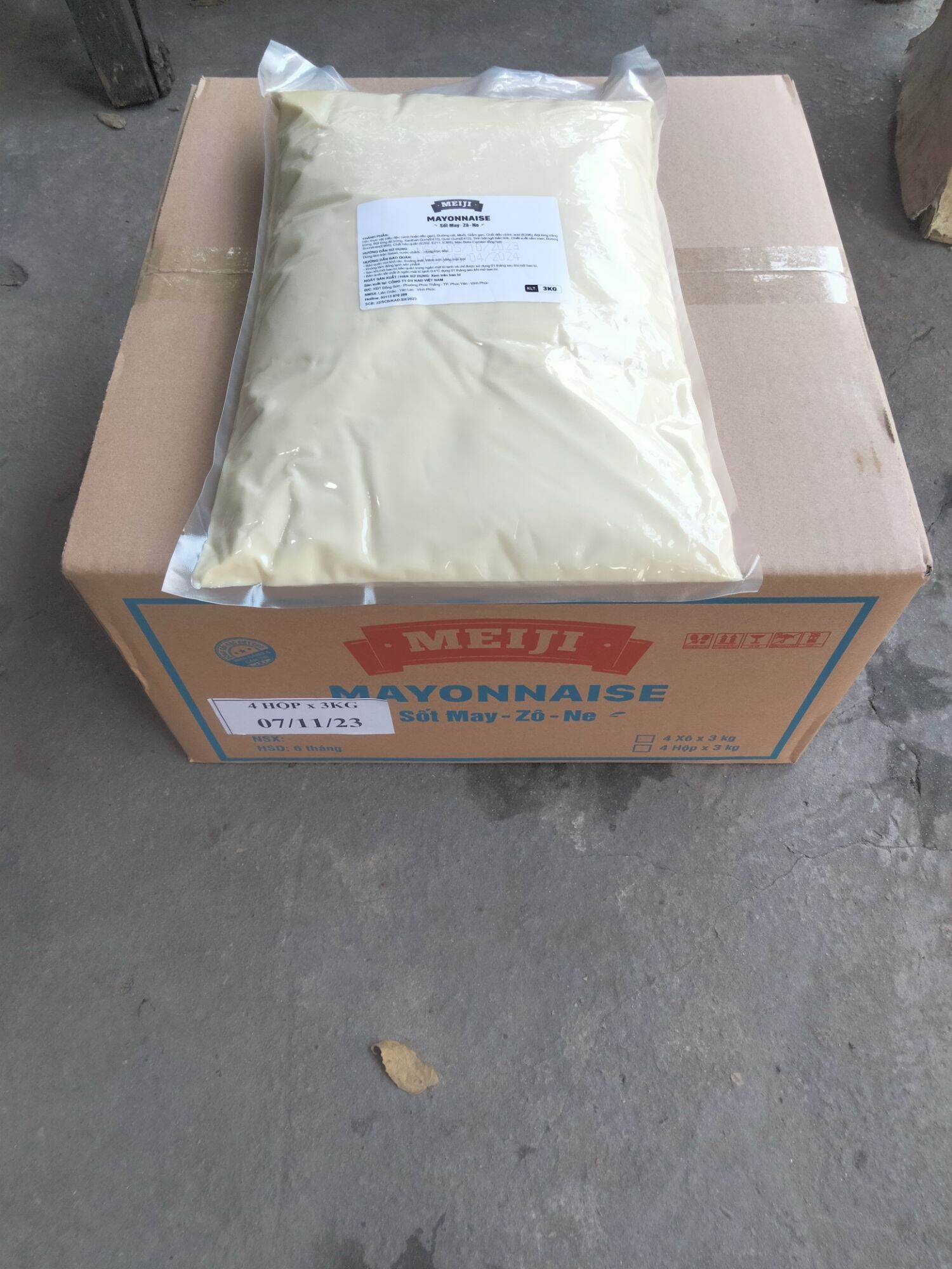 Xốt mayonnaise MEIJI bịch 3kg