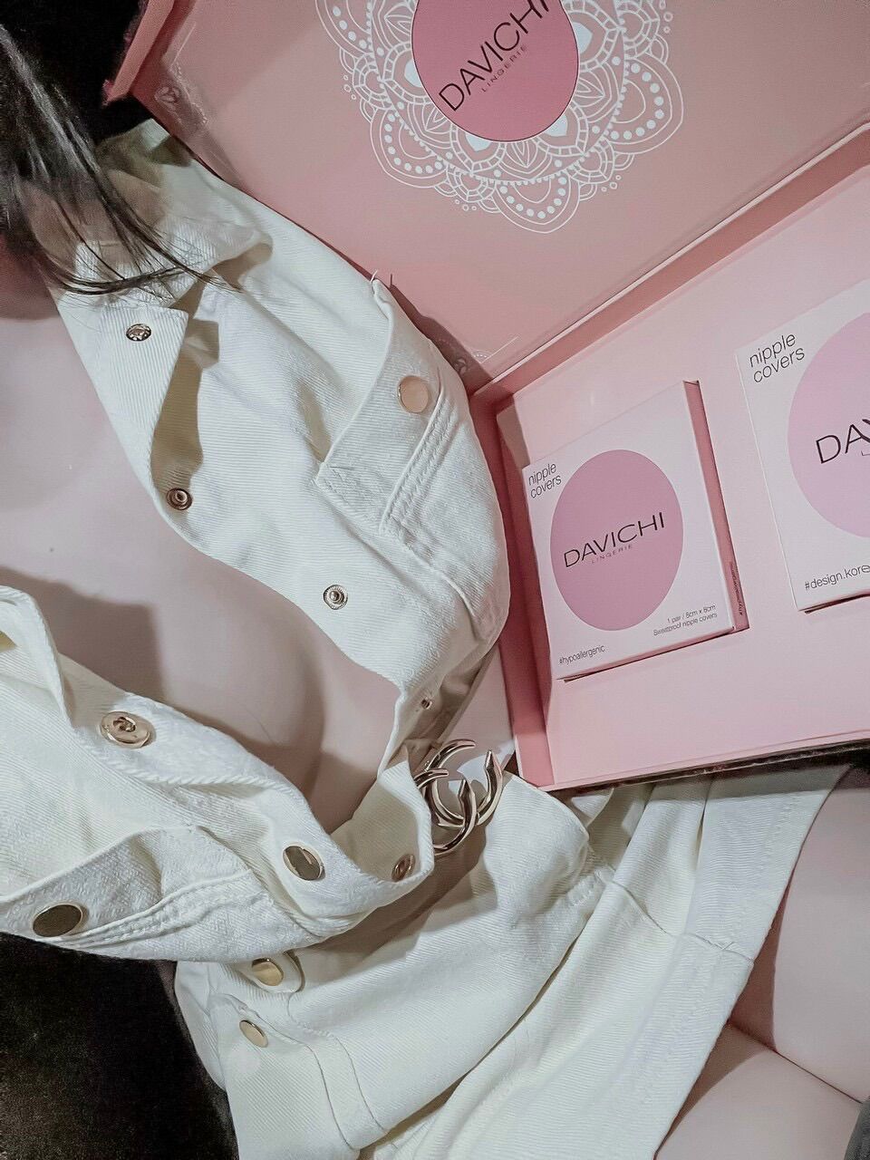 Miếng dán ngực nhiệt tự thân DAVICHI