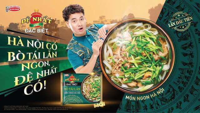 Thùng Phở Bò/Gà/Bò tái lăn Đệ nhất Acecook (30 gói x 65-68g)