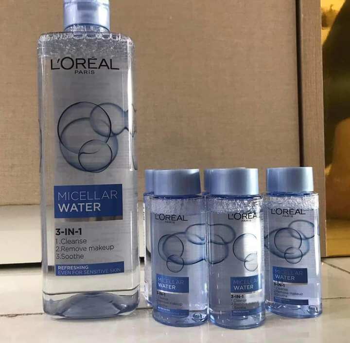 Nước tẩy trang L'Oreal 30ml (xanh)