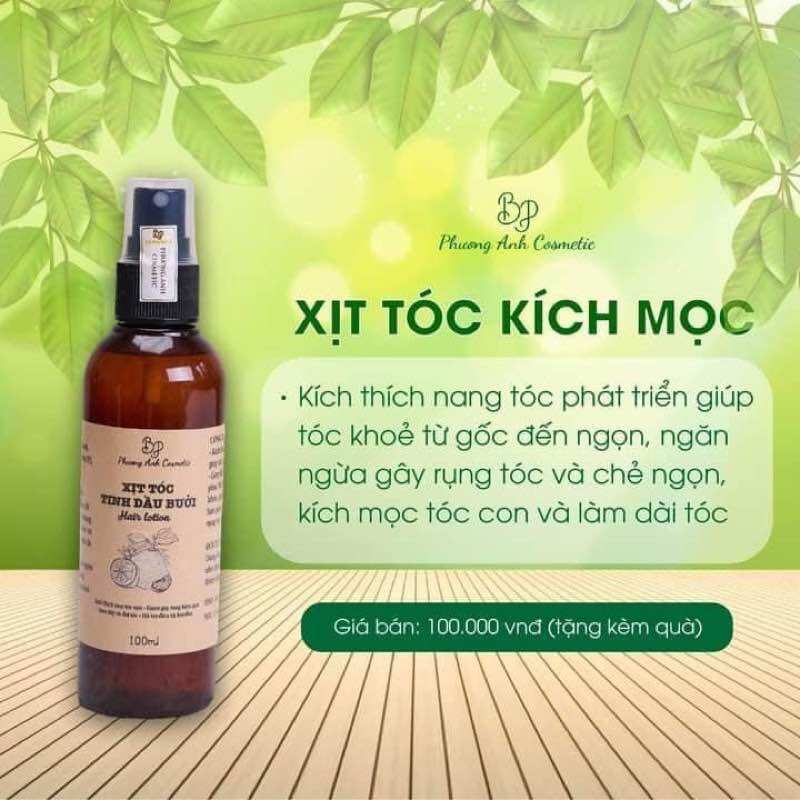 Xịt bưởi kích mọc tóc phương anh 100ml
