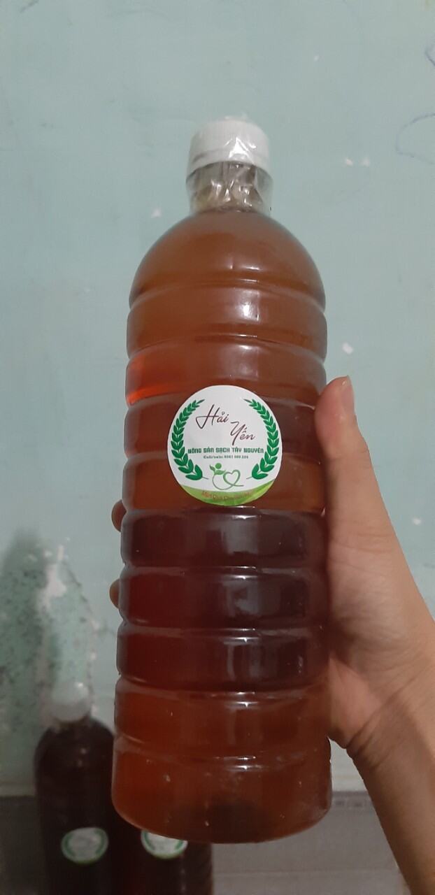 1lít mật ong hoa cà phê nguyên chất