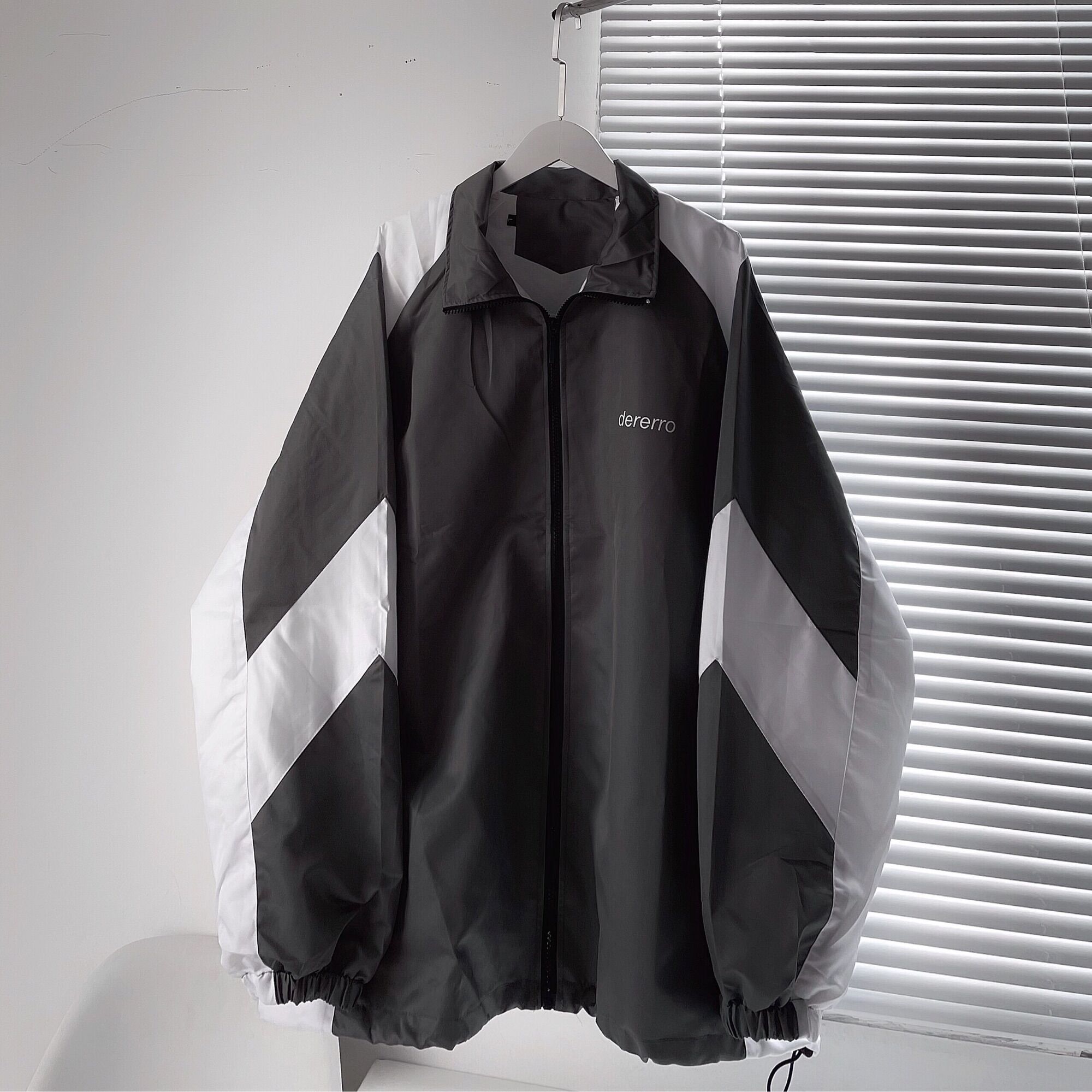 Áo khoác dù 2 lớp Dêrro xám