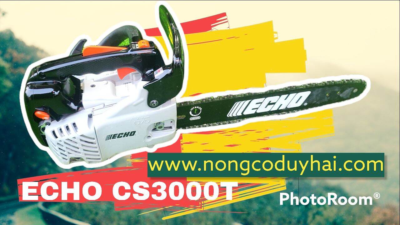 Máy cưa xích nhật bản - Echo cs 3000T mini tay cụt hàng hệ