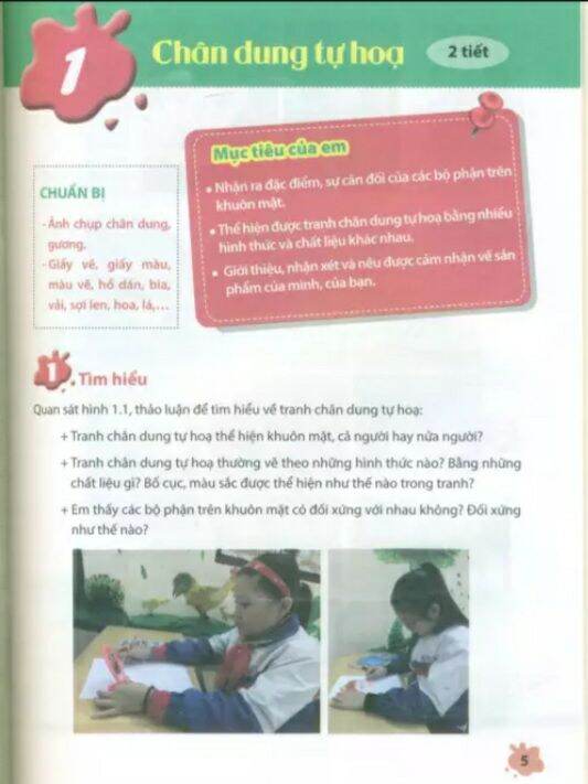 Học Mĩ Thuật 5 (Tỉnh)
