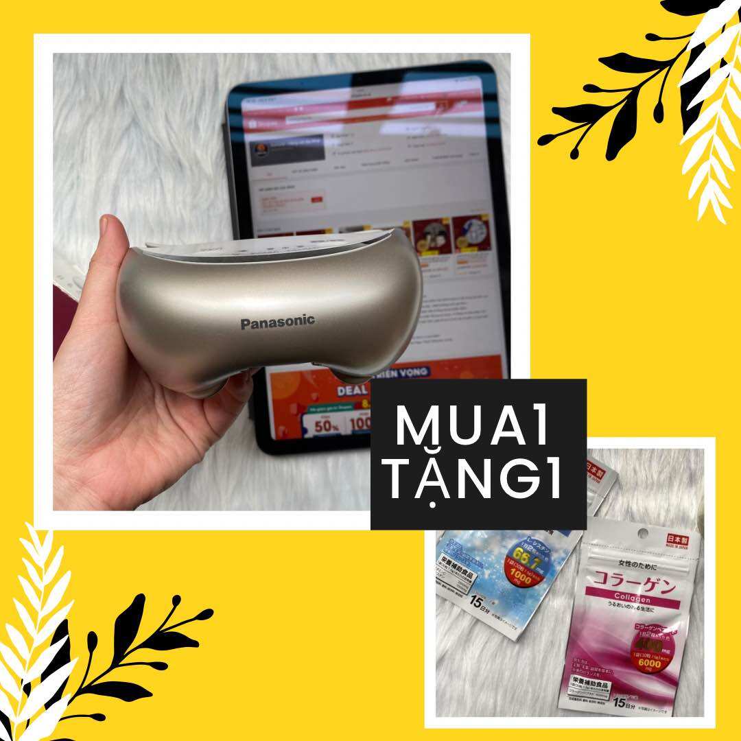 Máy massage mắt Panasonic EH SW68 likenew