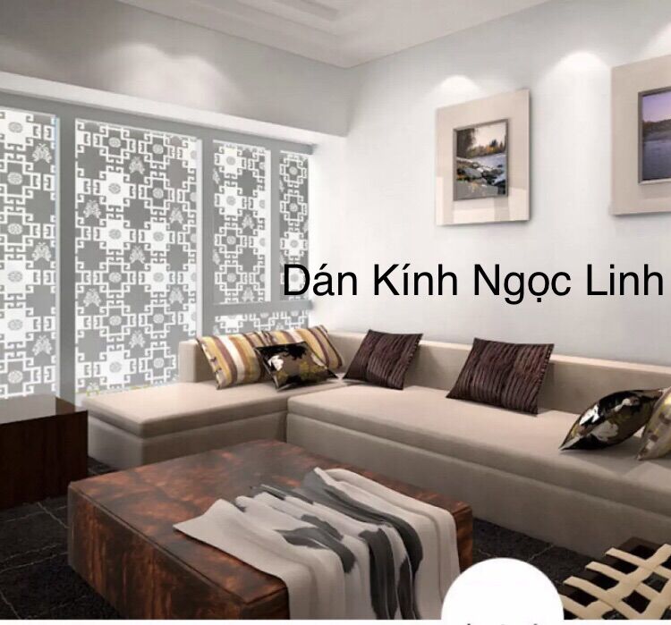 [Combo 5md* khổ 90cm] Giấy Dán Kính Thọ Trắng Thọ Nâu keo sẵn bóc dán