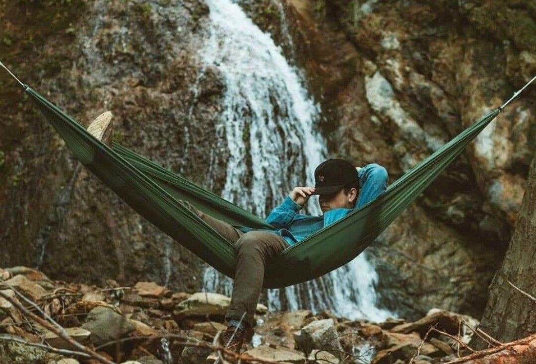 Võng vải dù 1lớp và 16m dây