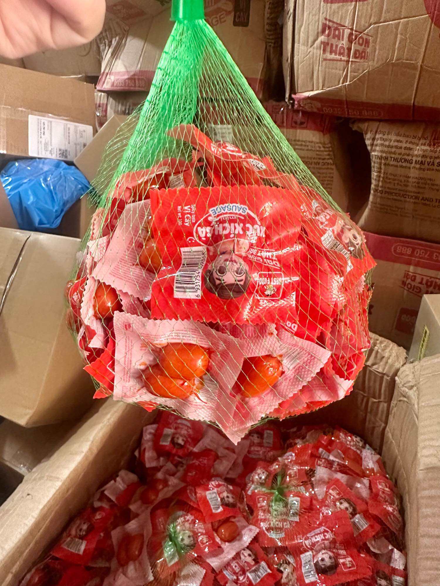 Combo 50gói xúc xích 2 viên