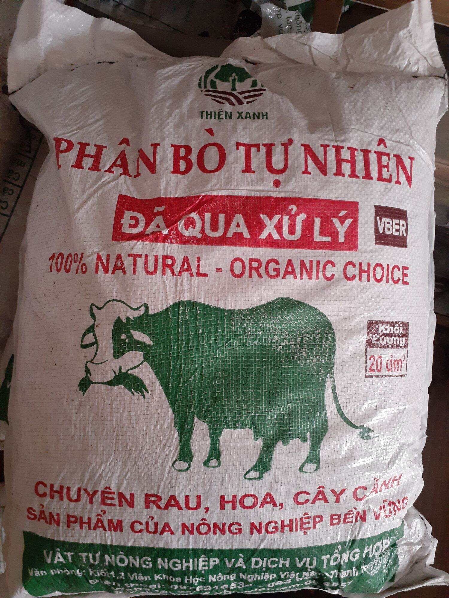 PHÂN BÒ KHÔ NGUYÊN CHẤT ĐÃ QUA XỬ LÝ