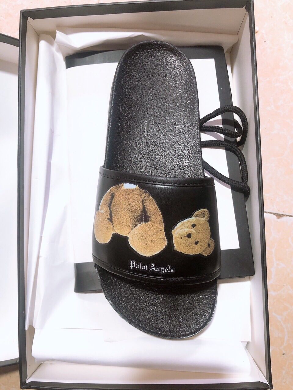 Dép gấu quai ngang full size 37-43