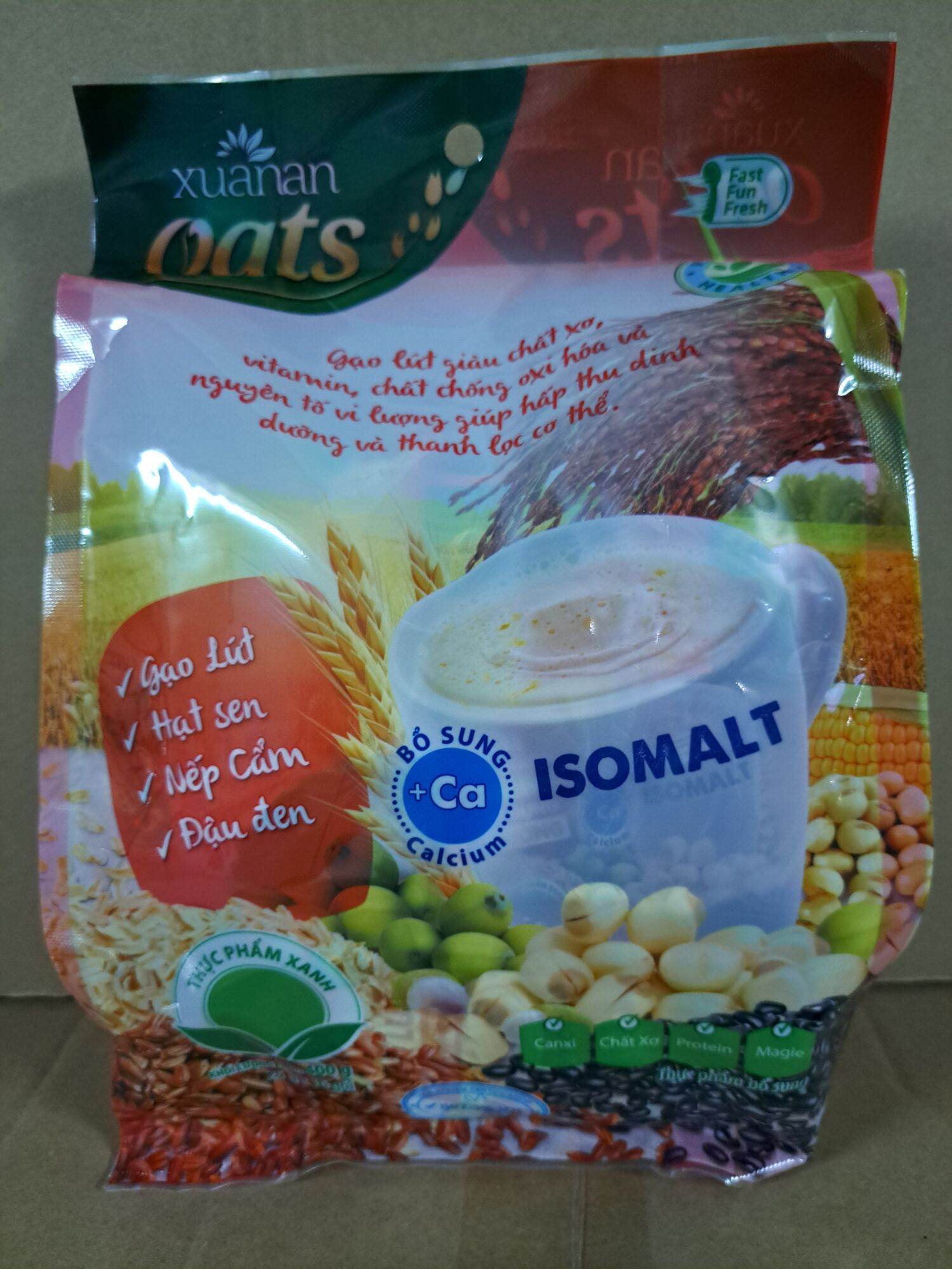 Ngũ cốc gạo lứt no sugar ( đường ăn kiêng ) 400 gram